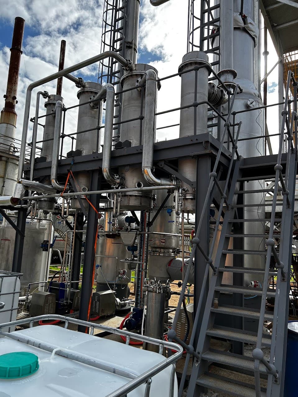 Hand Sanitiser Recovery Facility